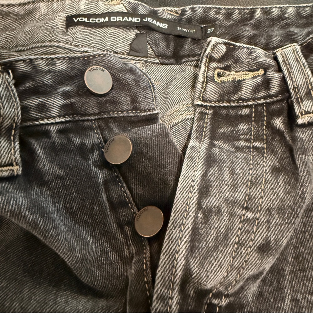 Volcom Brand High-Rise Jeans